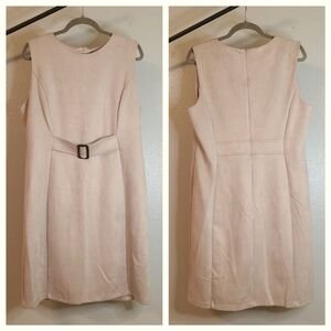 Stella & Julie grey suede like dress size 16.